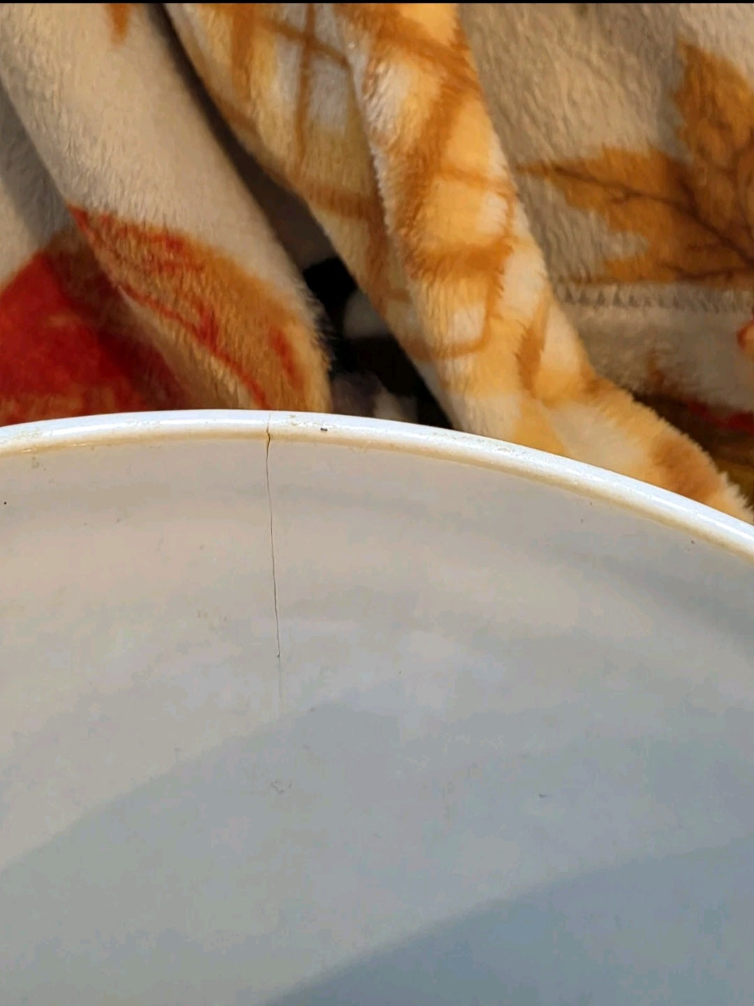 VTG McCoy USA Strawberry Fields Country L Crock Cookie Jar Utensil Holder w/Lid