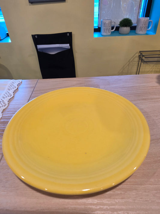 Fiestaware Yellow Saucer