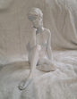 Kaiser Porcelain Bisque Figurine "Meditation" #489, Nude Woman by W. Gawantka