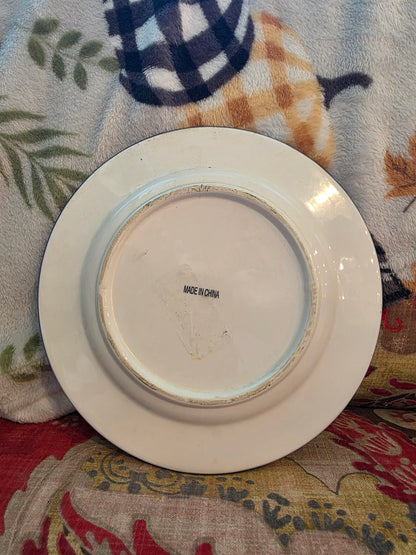 Rooster Dessert Plate