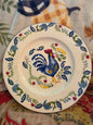 Rooster Dessert Plate